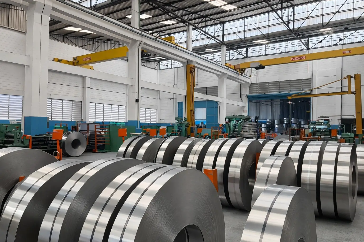 Fitas de aço relaminadas